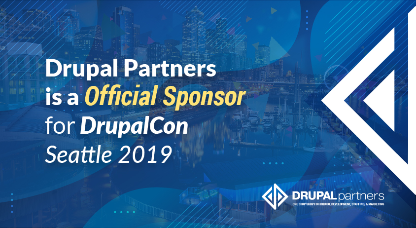 Drupal Partners is a Official Sponsor for DrupalCon Seattle 2019 Drupal Partners is a Official Sponsor for DrupalCon Seattle 2019