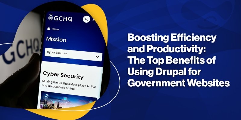 Boosting Efficiency and Productivity: The Top Benefits of Using Drupal for Government Websites Boosting Efficiency and Productivity: The Top Benefits of Using Drupal for Government Websites